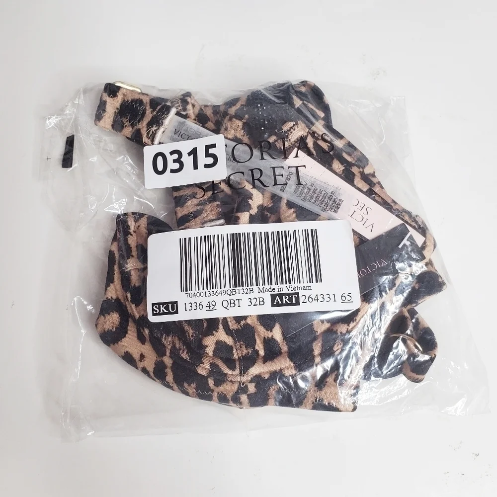 victoria's SECRET SWIM Shine Strap Wicked Bikini Top Size 32B - Picture 7 of 7